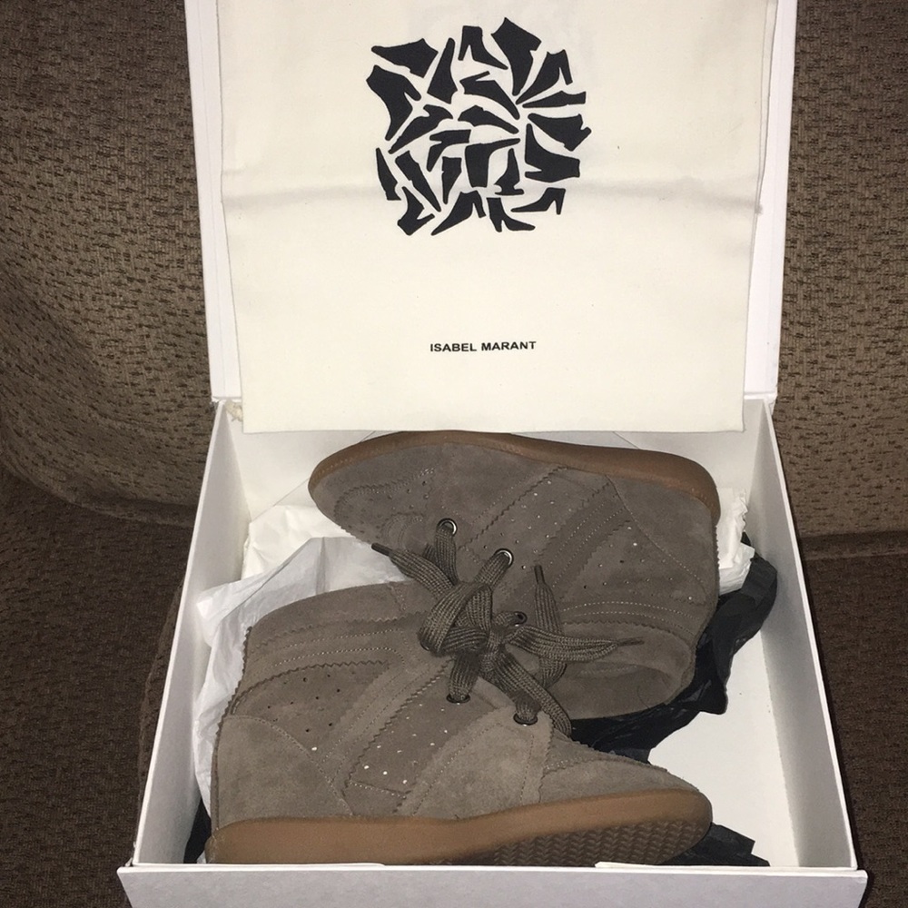 NEW! Isabel Marant Stainer Basket “Bobby” Sneakers